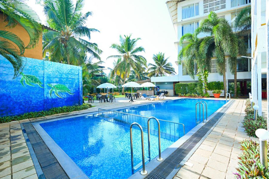 Swimming Pool Near Morjim, Goa